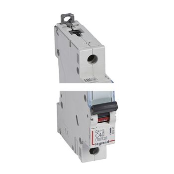 Выключатель автоматический однополюсный 40А C DX3-E 6кА