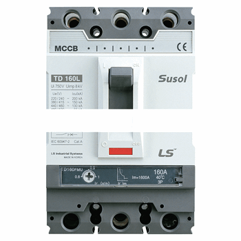 Выключатель автоматический TD160H (85kA) FMU 160A 3P3T