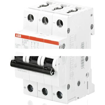 Выключатель автоматический трехполюсный 203M Z1.6UC (S203M-Z1,6UC)