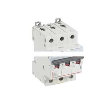 Выключатель автоматический трехполюсный 32А C DX3-E 6кА