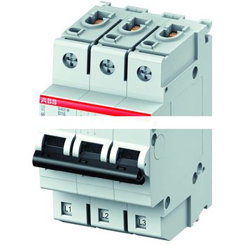 Выключатель автоматический трехполюсный 8А S403E-C8 (S403E-C8)