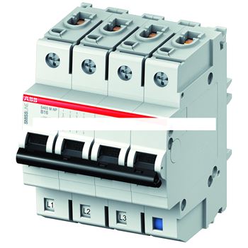 Выключатель автоматический трехполюсный 8А S403M-K8NP (S403M-K8NP)
