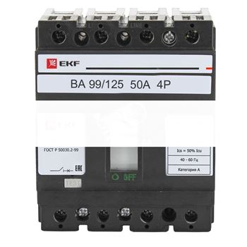 Выключатель автоматический ВА-99 125/50А 4P 25кА