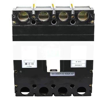 Выключатель автоматический ВА-99М 630/400А 3P+N 50кА Basic