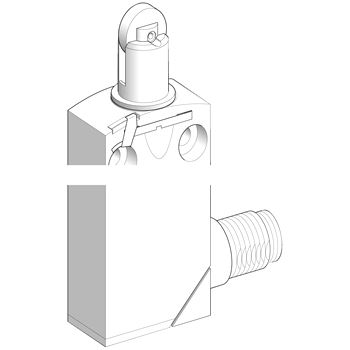Выключатель концевой ролик-плунжер