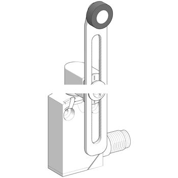 Выключатель концевой ролик с регулируемой длиной