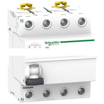 Выключатель нагрузки дифференциальный iID K 4п 63A 30мА AC-тип