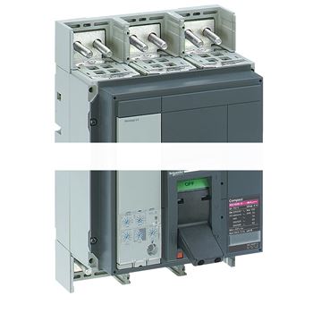 Выключатель NS1250 N 3p + MicroLogic 5.0 в сборе