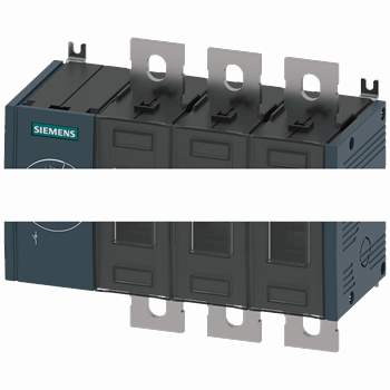 Выключатель-разъединитель 250A 3п фронтальное управление слева базовый блок без ручки плоские клеммы