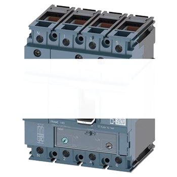 ВЫКЛЮЧАТЕЛЬ В ЛИТОМ КОРПУСЕ 3VA1 IEC ТИПОРАЗМЕР 160 КЛАСС ОТКЛ. СПОСОБНОСТИ S ICU=36KA @ 415 В 4-ПОЛЮС., ЗАЩИТА ЛИНИИ TM240,