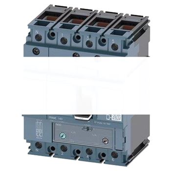 ВЫКЛЮЧАТЕЛЬ В ЛИТОМ КОРПУСЕ 3VA1 IEC ТИПОРАЗМЕР 160 КЛАСС ОТКЛ. СПОСОБНОСТИ S ICU=36KA @ 415 В 4-ПОЛЮС., ЗАЩИТА ЛИНИИ TM240,
