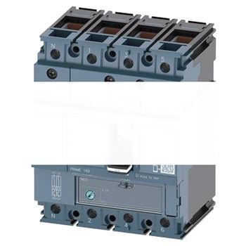 ВЫКЛЮЧАТЕЛЬ В ЛИТОМ КОРПУСЕ 3VA1 IEC ТИПОРАЗМЕР 160 КЛАСС ОТКЛ. СПОСОБНОСТИ S ICU=36KA @ 415 В 4-ПОЛЮС., ЗАЩИТА ЛИНИИ TM220,