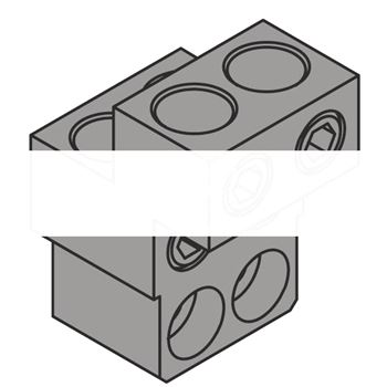 Выводы силовые FC CuAl 4x240мм.кв 1250 (4шт)