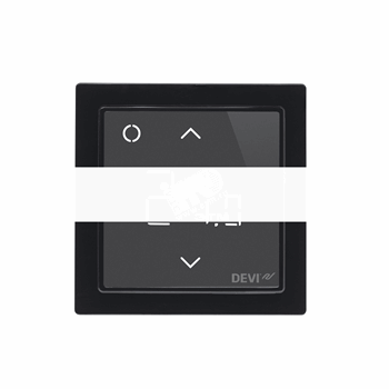 Терморегулятор DEVIreg Smart 16А с Wi-Fi черный