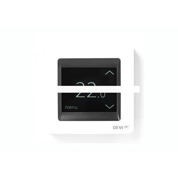 Терморегулятор DEVIreg Touch 16А сенсорный программируемый полярно-белый