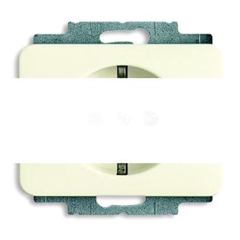 ALPHA Розетка цвет слоновая кость 16А 250В SCHUKO (20 EUC-22G-500)