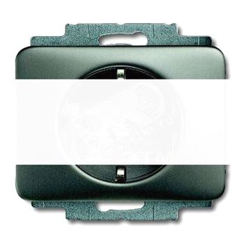 ALPHA Розетка платина 16А 250В SCHUKO (20 EUC-20-500)