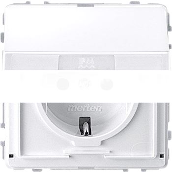 AquaDesign Розетка в рам. с/з IP44 PV