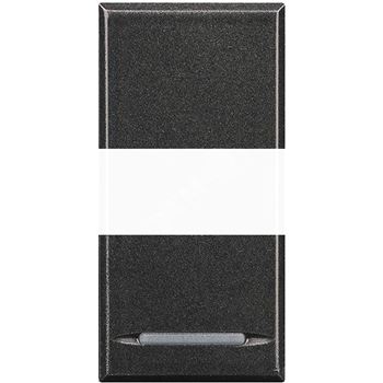 Axolute Кнопка 1Р (NO) 16А 250 В~ антрацит