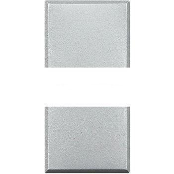 Axolute Кнопка 2Р (NO) 10А 250В~ с независимыми контактами алюминий