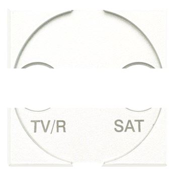 Axolute Лицевая панель для розеток TV/FM + SAT белый