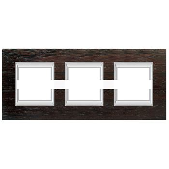Axolute Накладки декоративные прямоугольные дерево/венге на 2+2+2 модуля