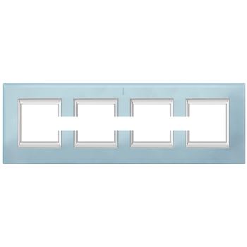 Axolute Накладки декоративные прямоугольные стекло/голубое стекло на 2+2+2+2 модуля