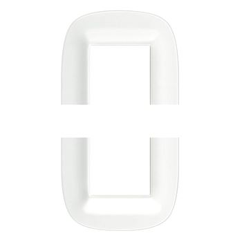 Axolute Накладки декоративные в форме эллипса White/белый Corian на 2+2 модуля