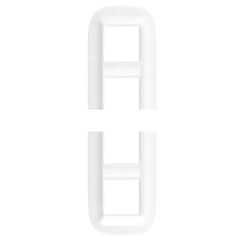 Axolute Накладки декоративные в форме эллипса White/белый Corian на 2+2+2+2 модуля