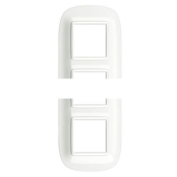 Axolute Накладки декоративные в форме эллипса White/белый на 2+2+2 модуля