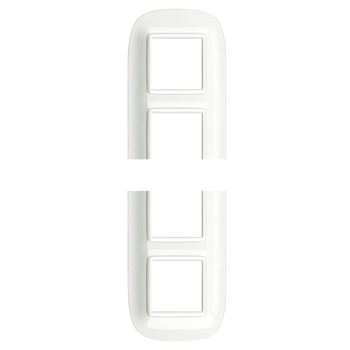 Axolute Накладки декоративные в форме эллипса White/белый на 2+2+2+2 модуля