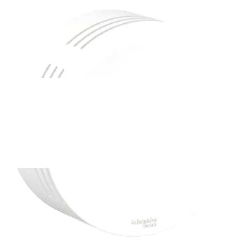 BLANCA открытой установки звонок проводной, 220в, белый