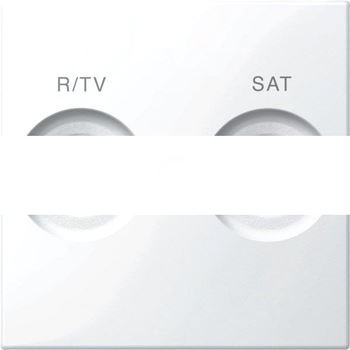 Центральная плата с маркировкой R/TV и SAT белый