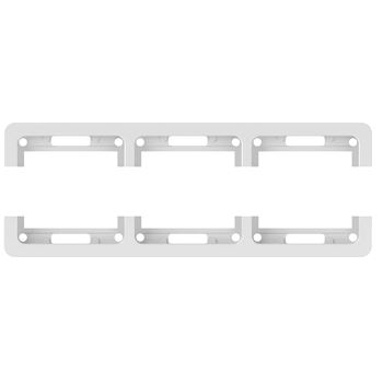 CLASSIC Рамка 3 поста горизонтальная бежевая CLASSIC Рамка 3 поста горизонтальная бежевая