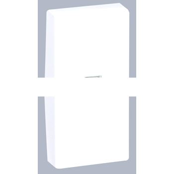 Connect Клавиша узкая с индикатором для выключателя К304 225х45мм белый