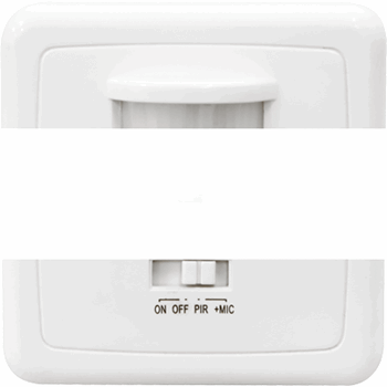 Датчик движения ИК встраиваемый 500w 140 гр. 12м IP20 белый (SEN1A бел.)