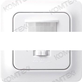 Датчик ИК встраиваемый 500w 140град. 10м IP20 белый (ДД-ИК 601)