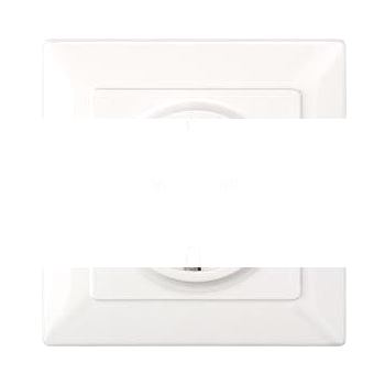 DELTA LINE ТИТАНОВО-БЕЛЫЙ КРЫШКА 80X80 MM