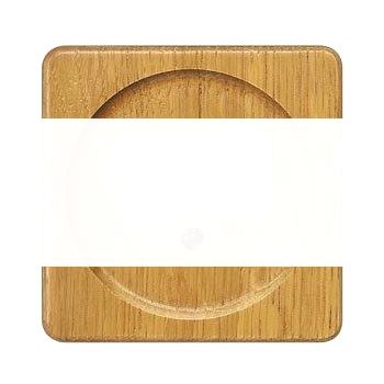 DELTA NATURE СВЕТЛЫЙ ДУБ КРЫШКА ДЛЯ ТЕЛЕКОММУНИКАЦИОННОЙ РОЗЕТКИ (TAE) 62X62MM