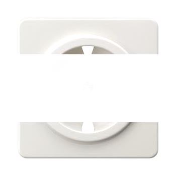 DELTA PLUS ТИТАНОВОБЕЛЫЙ НАКЛАДКА 65X65MM ДЛЯ РОЗЕТКИ SCHUKO