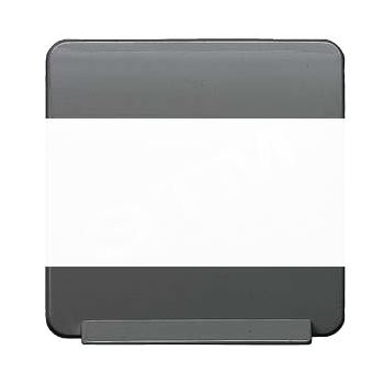 DELTA PROFIL АНТРАЦИТОВЫЙ ЗАЩИТНАЯ ПОДЪЕМНАЯ КРЫШКА ДЛЯ РОЗЕТКИ SHUKO 65X65MM