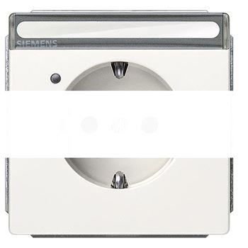 DELTA STYLE ТИТАНОВО-БЕЛЫЙ РОЗЕТКА SCHUKO 10A DC/16А AC 250В С ЗАЩИТНЫМ КОНТАКТОМ C ЗАЩИТНЫМИ ШТОРКАМИ C БЕЗРЕЗЬБОВЫМИ КОНТА