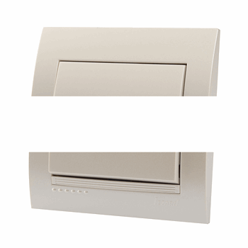 DERIY Кнопка звонка белый DERIY Кнопка звонка белый