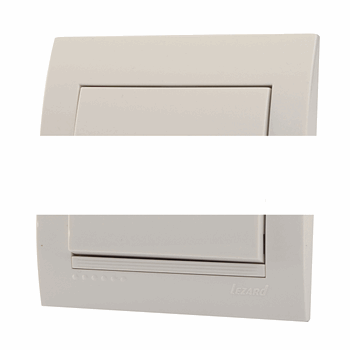 DERIY Выкл. прох. ПБТ белый DERIY Выкл. прох. ПБТ белый