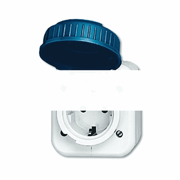 DURO Розетка с/з крышкой    IP66 нар (BJE2300EWD)