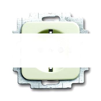 DURO/REFLEX Розетка с LED подсветкой слоновая кость SCHUKO