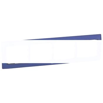 Galea Life Рамка 4 поста горизонтальная Magic Blue