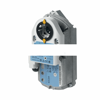 GMA136.1E Привод воздушной заслонки, поворотный, 7 Nm, пружинный возврат, 3-поз., AC/DC 24