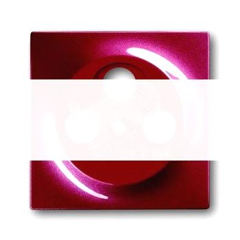 IMPULS Накладка для антенной розетки TV+FM+SAT бордо