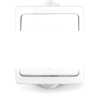 Кнопка звонка Аллегро IP54 белая